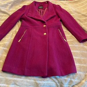Guess Women’s wool pleated peacoat